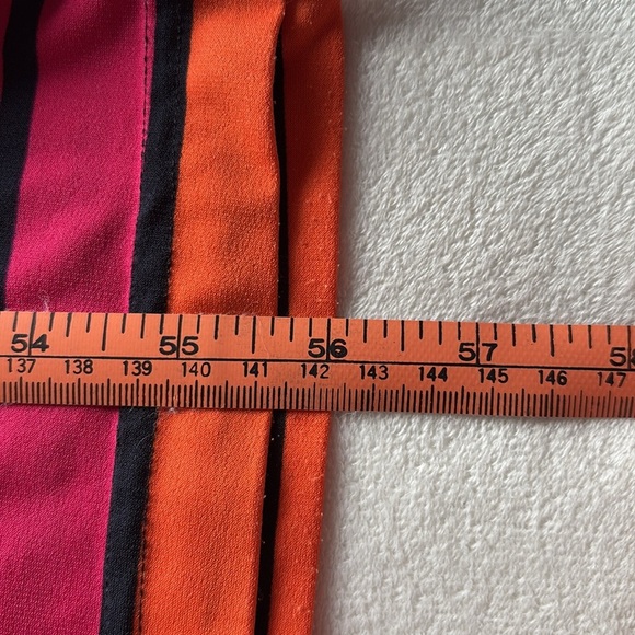 Roz & Ali Pink and Orange Sleeveless Maxi Dress - Picture 8 of 8